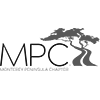 Monterey Peninsula Chapter Logo: 2 thread colors, color coordinate 